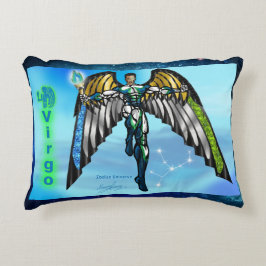 Almohada de acento Virgo - Universo Zodiaco
