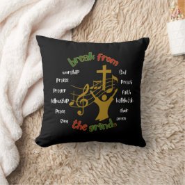 Almohada de adoración de la iglesia de Navidad