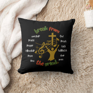Almohada de adoración de la iglesia de Navidad