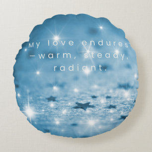 Almohada de Afirmación Angelical – Mi Amor Perdura