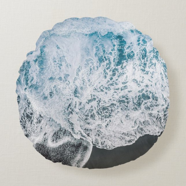 Almohada de agua para playa Serenidad Oceánica (Anverso)