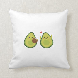 almohada de aguacate estético