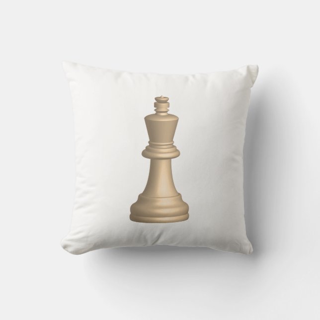 almohada de ajedrez king (Anverso)