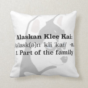 Almohada de Alaska de Klee Kai