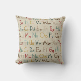 Almohada de alfabeto