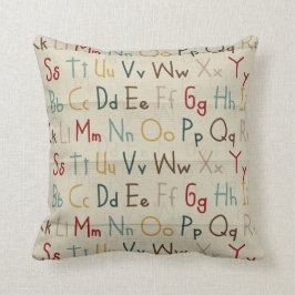 Almohada de alfabeto