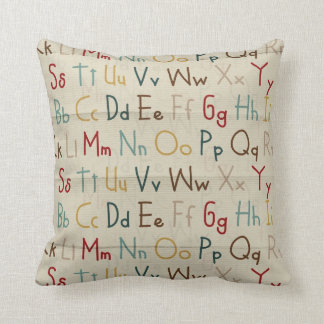 Almohada de alfabeto