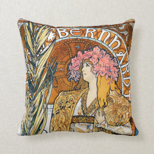 Almohada de Alfonso Mucha Gismonda