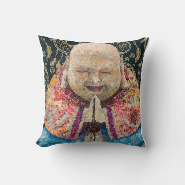 almohada de algodón budista (Anverso)