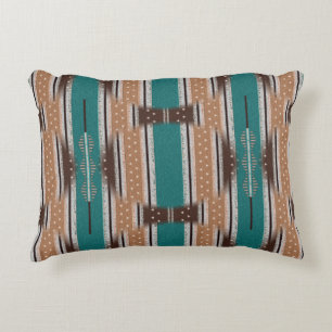 Almohada de algodón con acento de eco 12"x16"