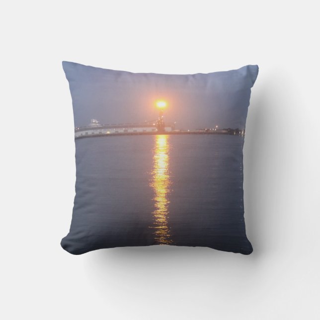 almohada de amanecer del río Mississippi (Anverso)