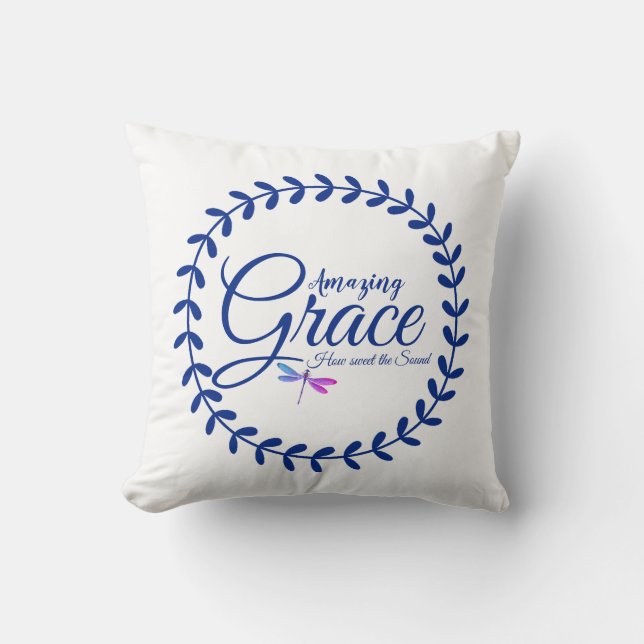 Almohada de Amazing grace (Anverso)