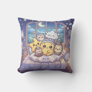 Almohada de Amigos de la Luna y las Estrellas Acog