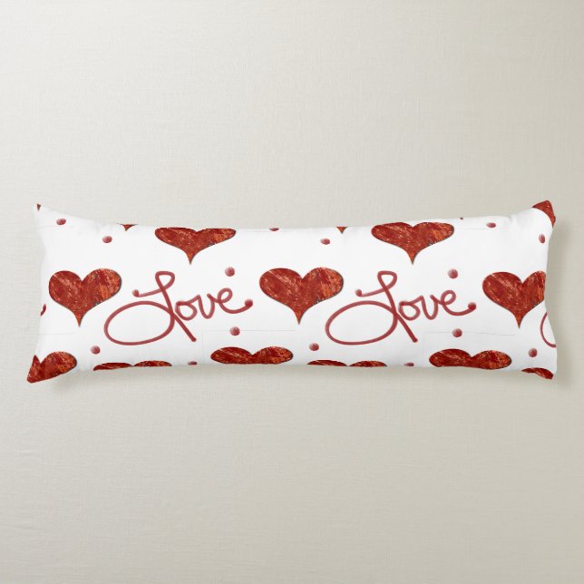 Almohada de amor rojo (Anverso)