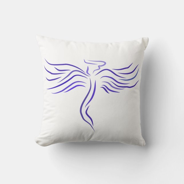 almohada de ángel de gardia (Anverso)