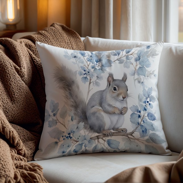 Almohada de animales del bosque – decoración rústi (Stylish accent throw pillow for modern homes — the perfect cozy touch to elevate any living space to)