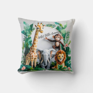 Almohada de Animales Salvajes de la Jungla – Peque