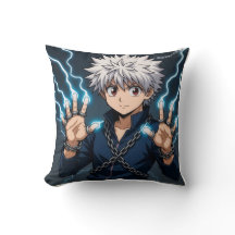 Almohada de Anime Aura de Relámpago