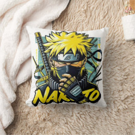 Almohada de Anime – Héroe de Cabello Amarillo Inte