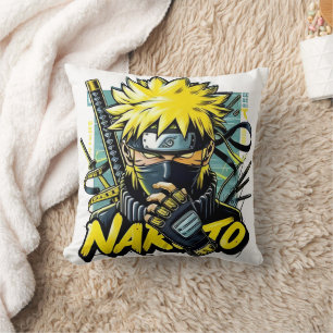 Almohada de Anime – Héroe de Cabello Amarillo Inte