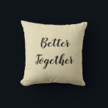 Almohada de aniversario Mejor Juntos<br><div class="desc">“Celebra el amor con esta acogedora almohada de aniversario,  un recuerdo perfecto para marcar tu día especial y añadir calidez a tu hogar.”</div>