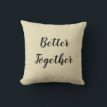 Almohada de aniversario Mejor Juntos<br><div class="desc">“Celebra el amor con esta acogedora almohada de aniversario,  un recuerdo perfecto para marcar tu día especial y añadir calidez a tu hogar.”</div>