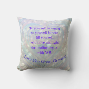 Almohada de apoyo para bisabuela
