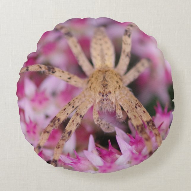 Almohada de Araña y Flores (Anverso)