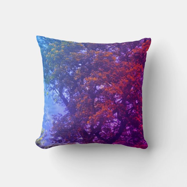 almohada de árbol creativo (Anverso)