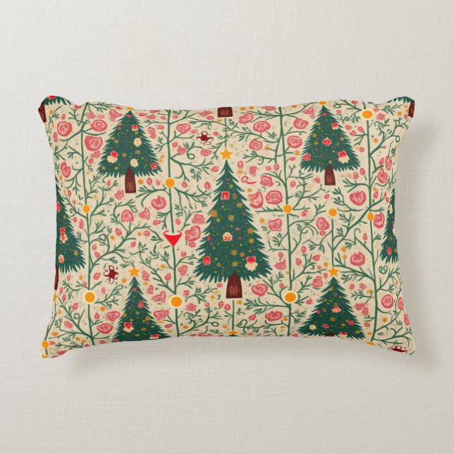 almohada de árbol de Navidad (Anverso)