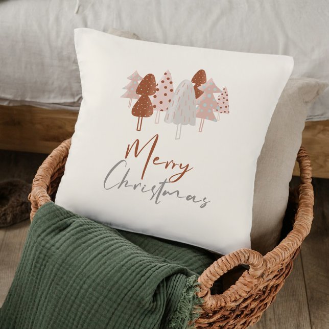 Almohada de árbol de Navidad boho – Acogedor adorn (Subido por el creador)