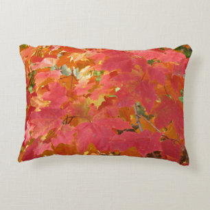 almohada de arce de otoño