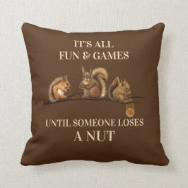 Almohada de Ardilla Divertida Todo Diversión y Jue