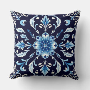 almohada de armonía azul
