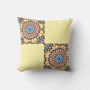 Almohada de armonía Zellige marroquí