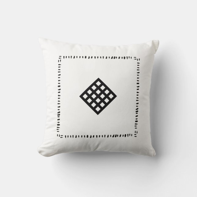 Almohada de armonía Zen | Minimalista Cushio de ar (Anverso)