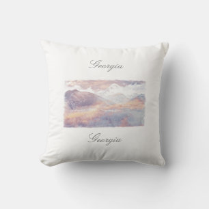 Almohada de Arquitectura Naturaleza de Georgia Kaz