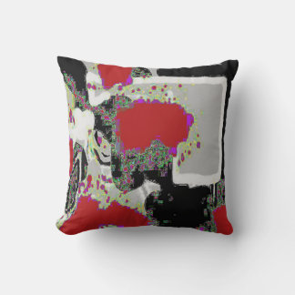 almohada de arte abstracto