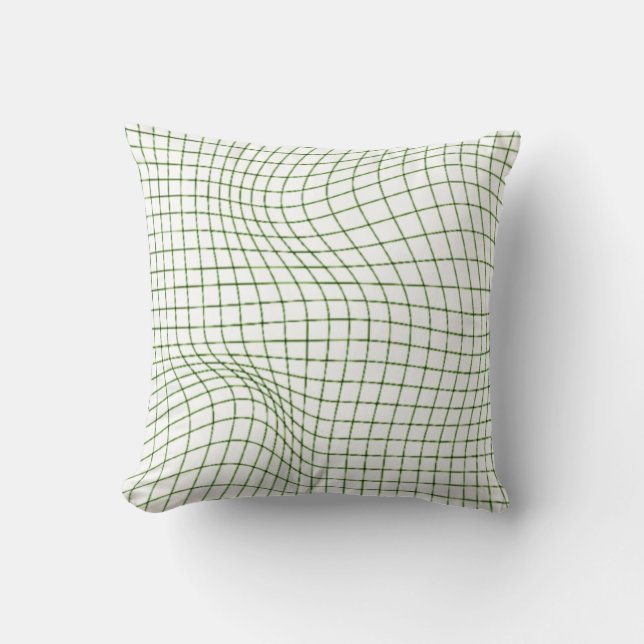 Almohada de arte de línea 3D (Anverso)