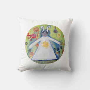 Almohada de arte positivo 20" x 20"