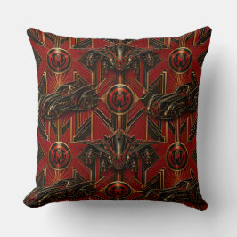 Almohada de arte/superhéroe de vehículos de patrul