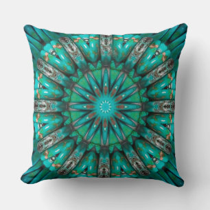 Almohada de Arte Turquesa 1