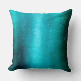 Almohada de aspecto metálico
