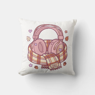 Almohada de auriculares para jugadora acogedora pa