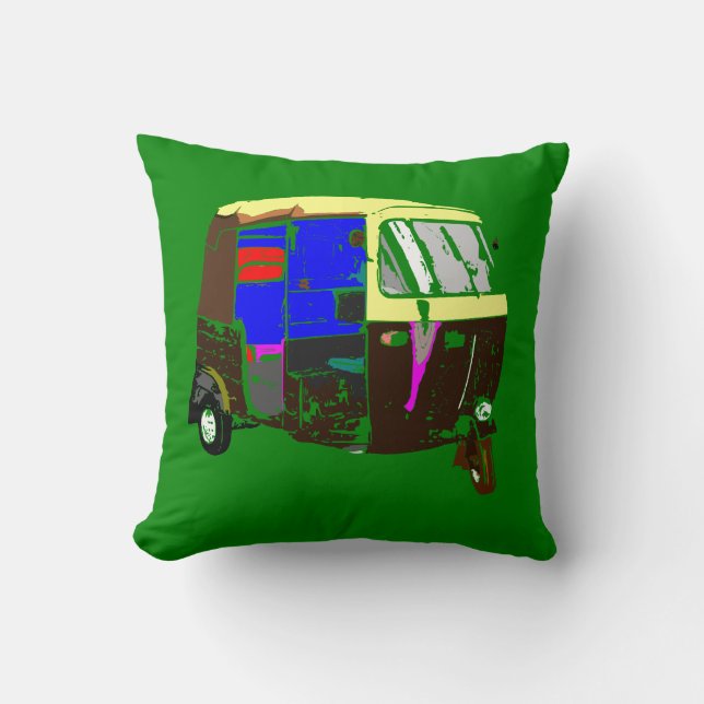 Almohada de AutoRickshaw (Anverso)