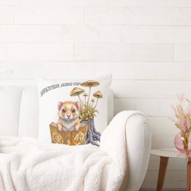 Almohada de aventura para lectores y escritores (Sofá)