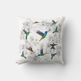 Almohada de aves de primavera