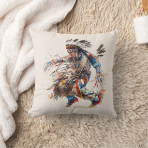 Almohada de Bailarín Nativo Americano