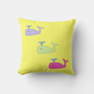 almohada de ballenas para bebés