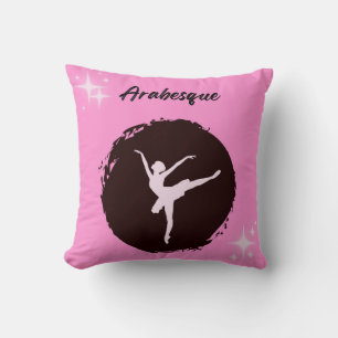 Almohada de ballet arabesca
